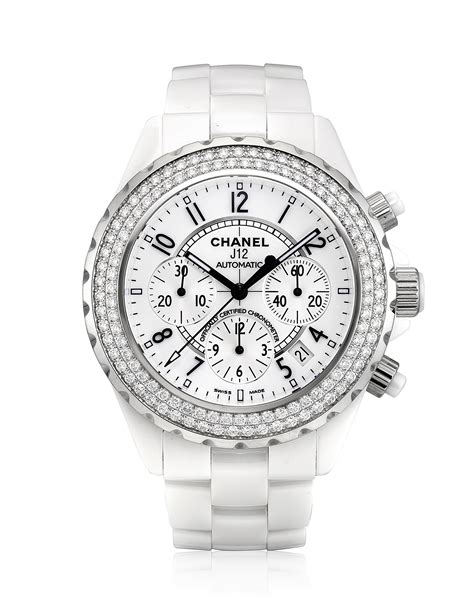 chanel j12 white diamond price|Chanel j12 white with diamonds.